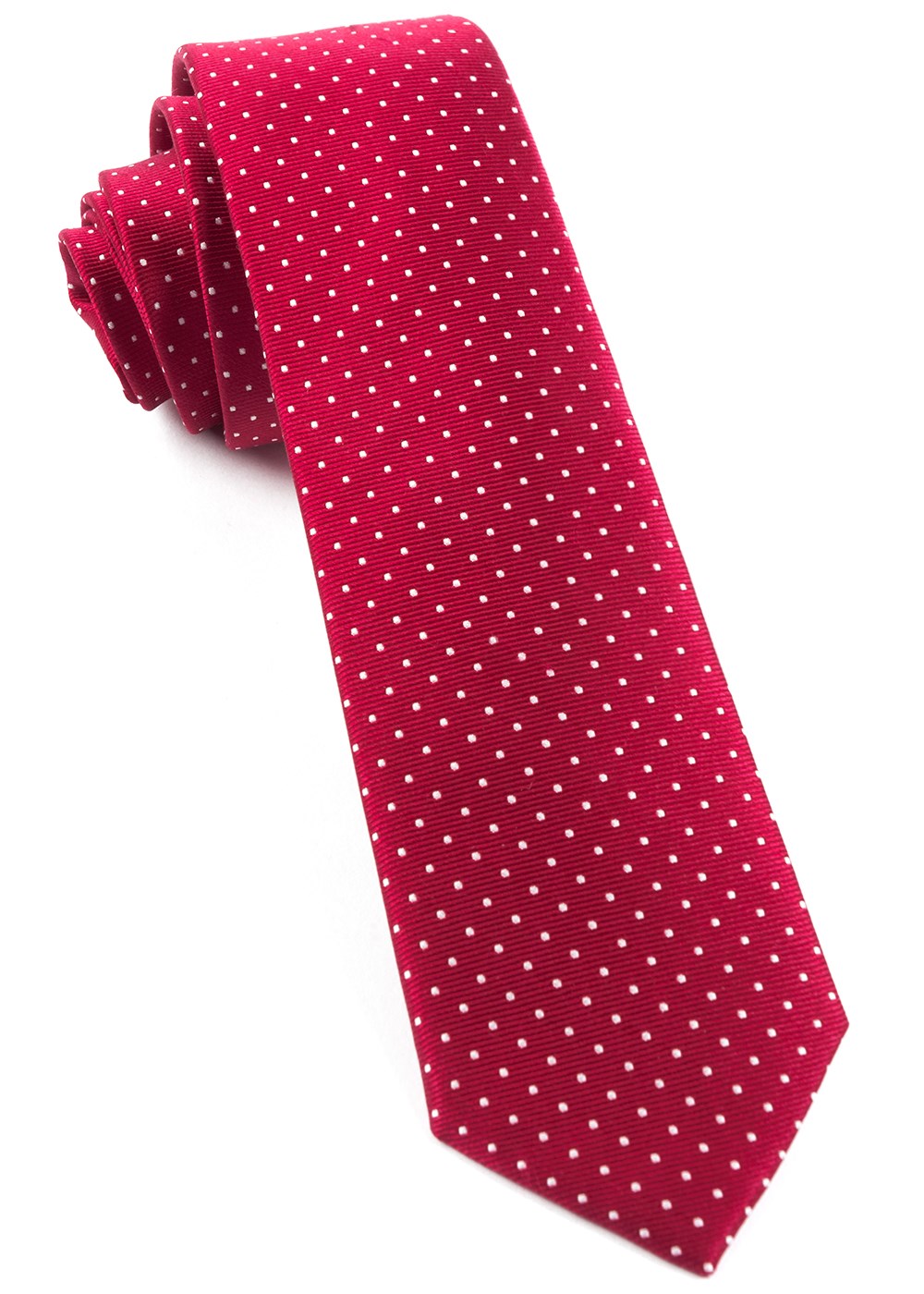 dechifrere Vise dig Moderne Mini Dots Red Tie | Men's Silk Ties | Tie Bar